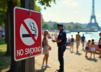 Prancis Larang Merokok di Pantai, Taman, dan Halte Bus Mulai 1 Juli 2025