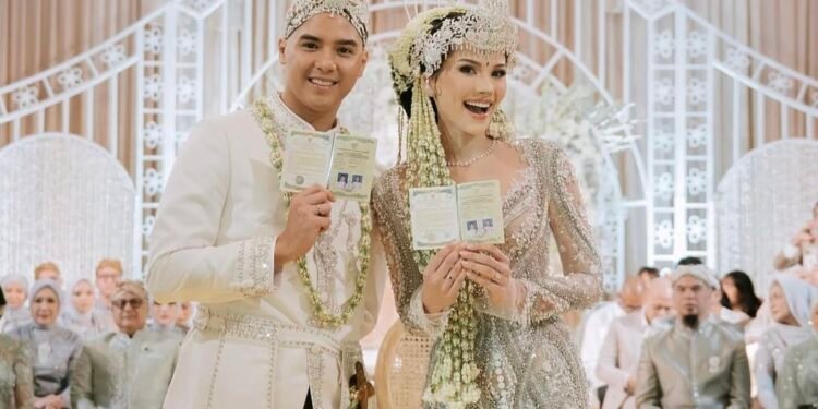 Perhiasan Alyssa Daguise Capai Ratusan Juta saat Akad Nikah dengan Al Ghazali
