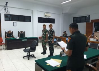 Serang Warga Deli Serdang, 2 Anggota TNI Dituntut 8-9 Bulan Penjara