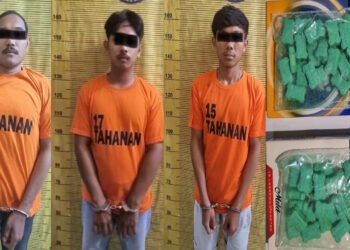 3 Pengedar Narkoba di Kota Binjai Diringkus Polisi, 50 Butir Pil Ekstasi Dibungkus Rokok Disita