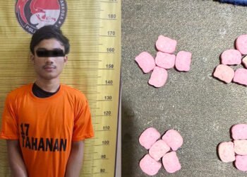 Kantongi 20 Butir Ekstasi, Pengedar Narkoba Asal Kota Medan Ditangkap di Kota Binjai