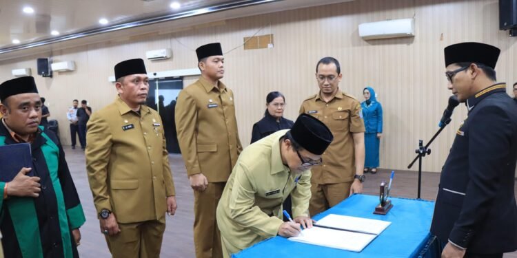 2 Pejabat Eselon III Resmi Dilantik Pemko Binjai, Ini Nama-namanya