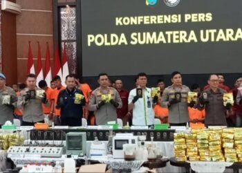 Polda Sumut Amankan 190 Kg Sabu di Perairan Langkat, di Mana Satpolairud ?