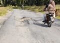 Kuras Anggaran Rp 6,8 Miliar, Jalan yang Menghubungkan 2 Desa di Langkat tak Sesuai Bestek