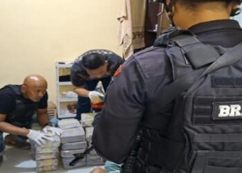 Dua Kos-Kosan di Medan Digerebek BNN dan Timsus Brimob Polda Sumut, 36 Kg Sabu Disita