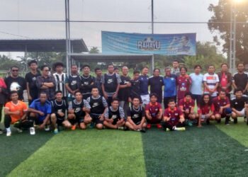 Perkuat Silaturahmi, PFI Medan dan PS Kampung Kasih Sayang Langkat Gelar Laga Minisoccer