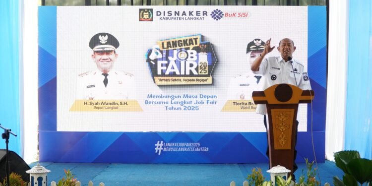 Pemkab Langkat Sediakan 1.600 Loker yang Diadakan pada Job Fair 2025
