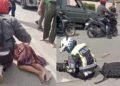 2 Anggota PJR Polda Sumut Tabrak Seorang Nenek hingga Patah Kaki, Diduga Ugal-ugalan