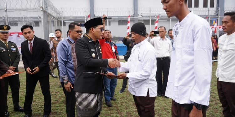 1.288 WBP di Lapas Kelas IIA Binjai Dapat Remisi Pengurangan Masa Pidana di HUT RI