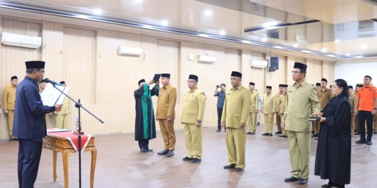 Ini Nama-Nama Pejabat Eselon III yang Dilantik Pemko Binjai