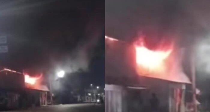 Tawuran di Belawan, 2 Unit Rumah Warga Terbakar Akibat Dilempar Bom Molotov