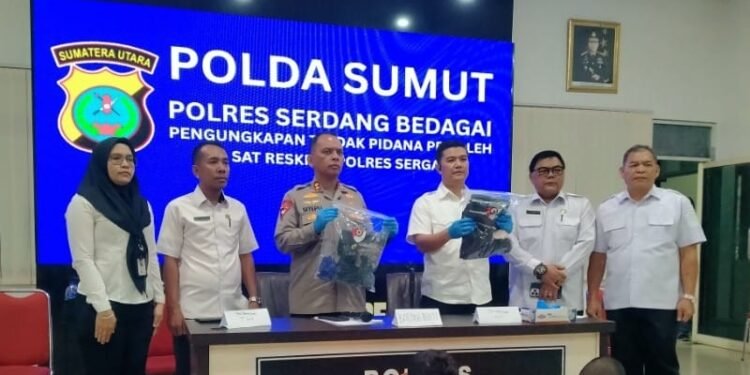Polres Sergai Ungkap 2 Kasus Pencabulan di Bawah Umur, Diantaranya Ayah Cabuli Anak Kandung