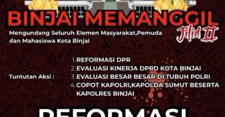 Polisi Larang Ratusan Mahasiswa dan Masyarakat di Kota Binjai Gelar Aksi Demo Besok, Ini Alasannya