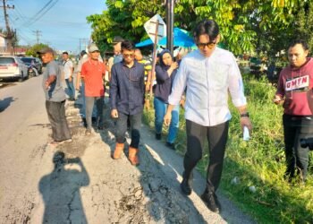 Wakil Wali Kota Binjai Warning PT Nindya Karya Perbaiki Jalan Rusak Akibat Bekas Galian Pipa Air