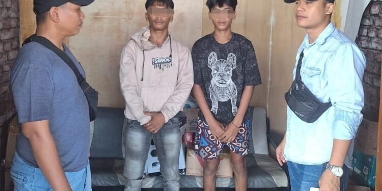 Besi Rel Kereta Api Bekas di Stasiun Binjai Dicuri, Petugas Pengamanan KAI Tangkap 2 Orang Pelaku