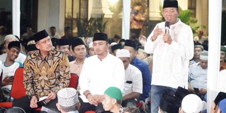 Ribuan Masyarakat Hadiri Tahlilan Malam Ketiga Ngogesa Sitepu, Ada Gubsu Bobby Nasution