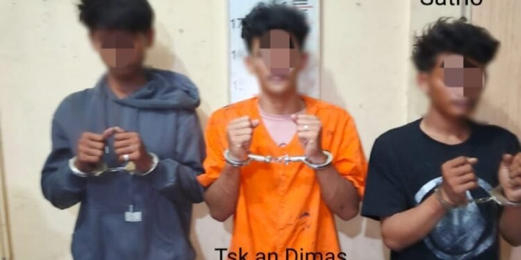 Polisi Tangkap Tiga Pemuda di Stabat saat Edarkan Narkoba, 2,02 Gram Sabu Disita