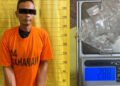 Jual Narkoba dari Rumah, Pengedar di Langkat Diringkus Polisi, 2,88 Gram Sabu Disita