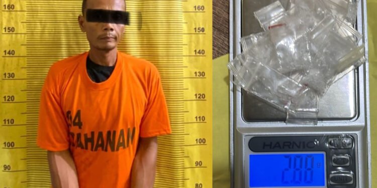 Jual Narkoba dari Rumah, Pengedar di Langkat Diringkus Polisi, 2,88 Gram Sabu Disita