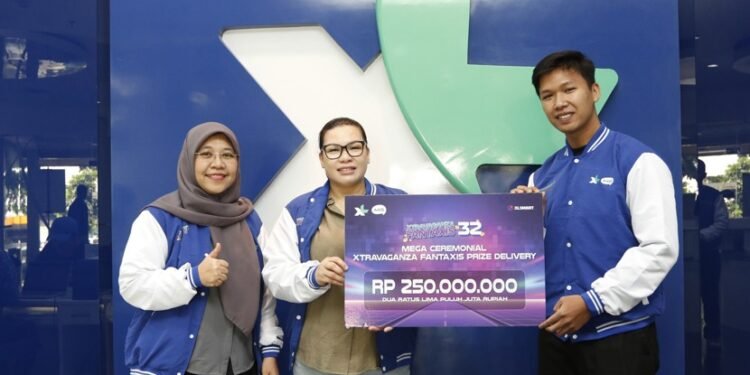 Program Loyalitas Xtravaganza/FantAXIS Pelanggan XLSMART Asal Jambi Raih Hadiah Rp 250 Juta