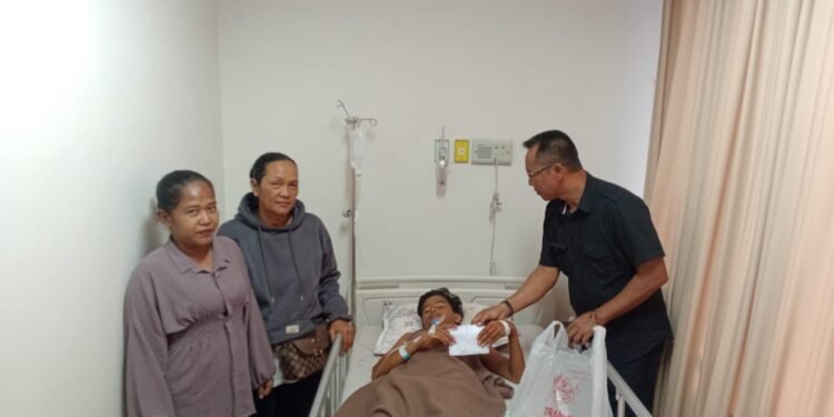 Ricky Anthony Bantu Pengobatan Farel Remaja di Langkat Usai Diserang Monyet