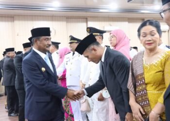 Pemko Binjai Rotasi 45 Pejabatnya dari Sekda, Kepala Inspektorat, Kadishub, dan Kadiskominfo