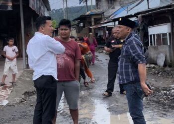 Anggota DPRD Sumut Soroti Jalan Rusak di Langkat, Jonatan Tarigan : Saya Prihatin