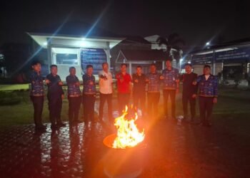 Petugas Lapas Kelas IIA Binjai Cek Kondisi Fisik Brandgang dan Kamar Hunian, Cegah Gangguan Kamtib