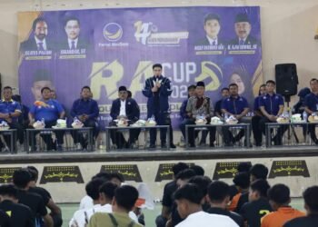 HUT NasDem ke-14, Ricky Anthony Buka Turnamen Voly RACUP 2025, Diikuti Berbagai Club