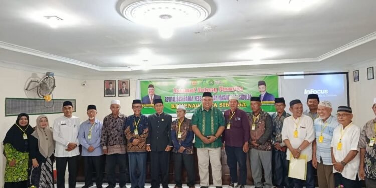 Gencar Revitalisasi Masjid, Kemenag Sibolga : Harus Jadi Jantung Umat