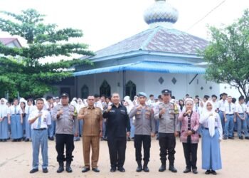 Polres Sibolga Gelar Police Goes To School, Ingatkan Pelajar Soal Tawuran hingga Bahaya Narkoba