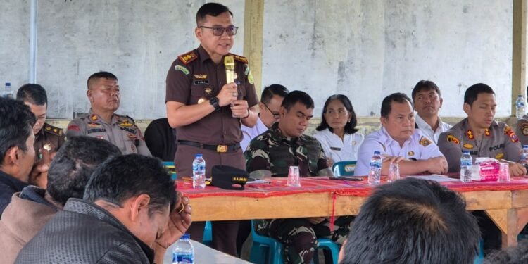 Konflik Sosial di Parbuluan VI Berakhir Damai, Kajari Dairi : Tidak Akan Bawa Kita Hidup Rukun