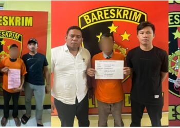 4 Orang Pembakaran Portal PT Gruti Serahkan Diri ke Polres Dairi, Kini Total Sudah 19 Tersangka