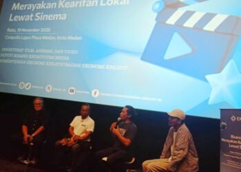 Perkuat Ekosistem Perfilman Medan, Kementerian Ekonomi Kreatif Hadirkan Bicara Film: Merayakan Kearifan Lokal Lewat Sinema
