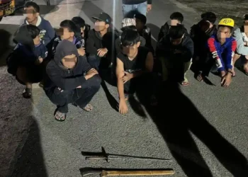 Bawa Senjata Tajam untuk Tawuran, 14 Pelajar Diringkus Polres Tanah Karo