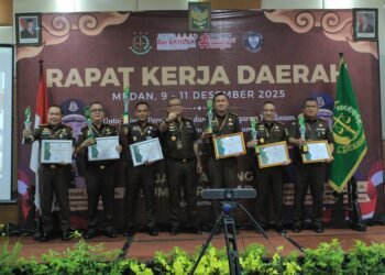 Kejari Langkat Raih Peringkat Pertama Bidang Intelijen Usai Ungkap Dugaan Korupsi Smartboard
