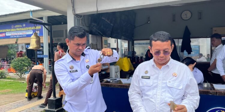 Lapas Kelas IIA Binjai Lakukan Perawatan dan Rolling Gembok Seluruh Area Jelang Nataru