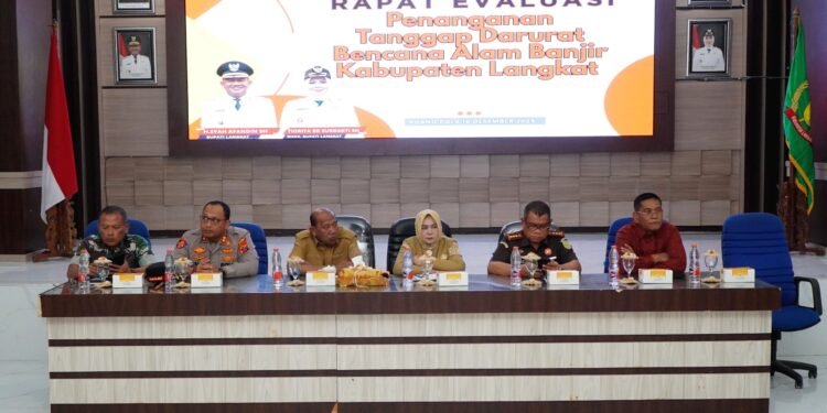 Pemkab Langkat Perpanjang Status Tanggap Darurat 7 Hari, Masih Ada Wilayah yang Terendam Banjir