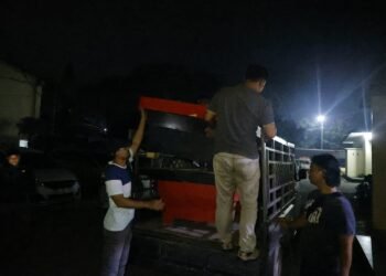 Polisi Sita 2 Unit Mesin Tembak Ikan Usai Gerebek Warung di Stabat