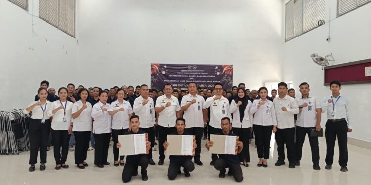 2 Orang Warga Binaan Lapas Kelas IIA Binjai Langsung Bebas Usai Terima Remisi Natal