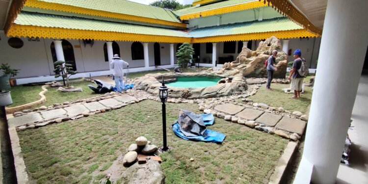 MIRIS ! Langkat Masih Berduka, DPRD Malah Bangun Taman Ratusan Juta