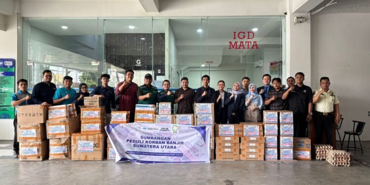 HIPKA Terjun Langsung ke Lokasi Banjir di Sumut dan Aceh, Bawa Obat-obatan dan Pakaian