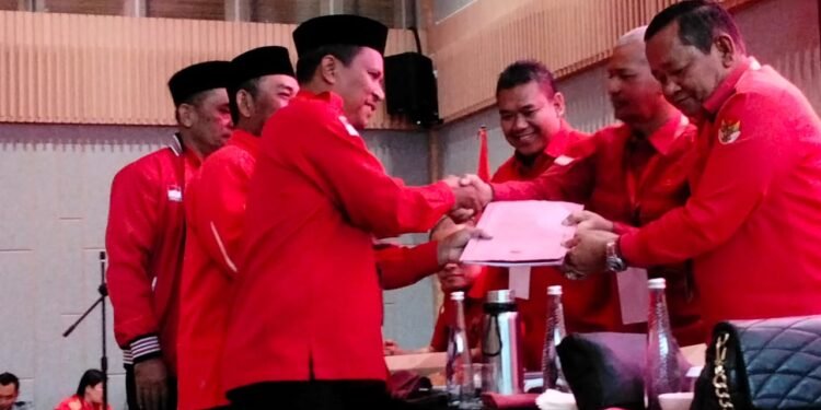 Konfercab Wilayah II Sumut, Sonni Berutu Dipercaya Lagi Jadi Ketua DPC PDI Perjuangan Pakpak Bharat