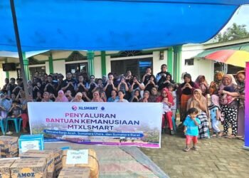 PFI Medan Dukung Karyawan XLSMART Salurkan Donasi