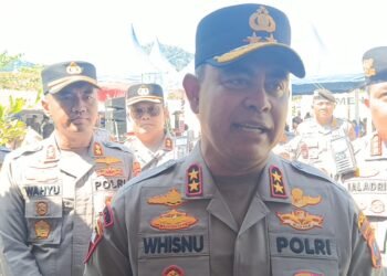 Kapolda Sumut Rayakan Natal Bersama Warga Pengungsi di Kecamatan Tukka