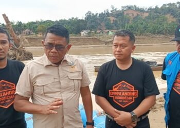 Kemenko IPK Bersama Overlanding Indonesia Bangun Jembatan Perintis di Aceh Tamiang