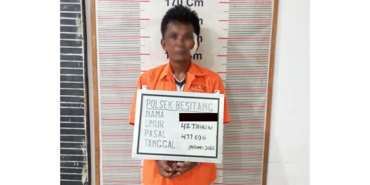 Jauh-jauh ke Langkat, Pria Asal Padang Sidempuan Diringkus Polisi Usai Curi Motor Warga