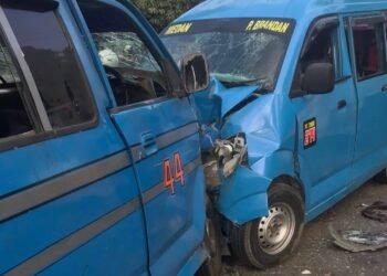 Sopir Kabur Penumpang Luka-luka Usai 2 Angkutan Umum Laga Kambing di Jalinsum Medan-Aceh