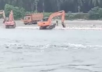 Lahan Masyarakat Mulai Abrasi Akibat Galian C Diduga Ilegal yang Eksis di Kecamatan Bahorok