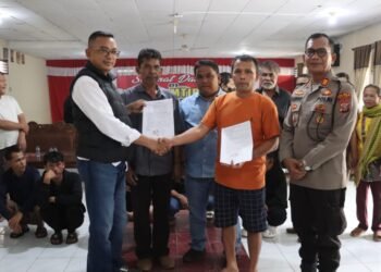 Polemik Masyarakat Dengan PT Gruti Resmi Berdamai, 20 Warga yang Sempat Ditahan Kini Bebas